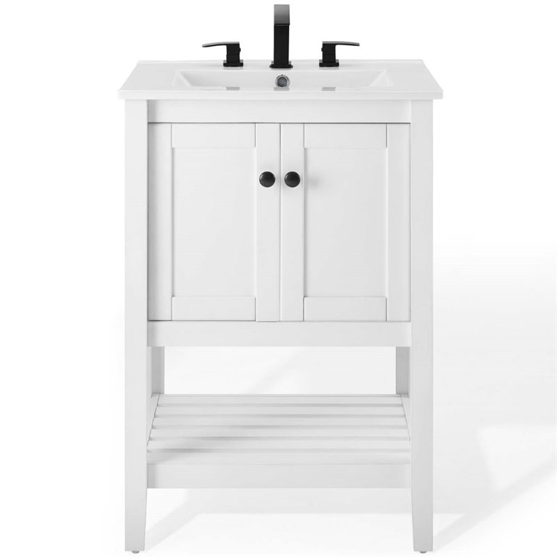 Understanding the appeal of white bathroom vanities in modern homes