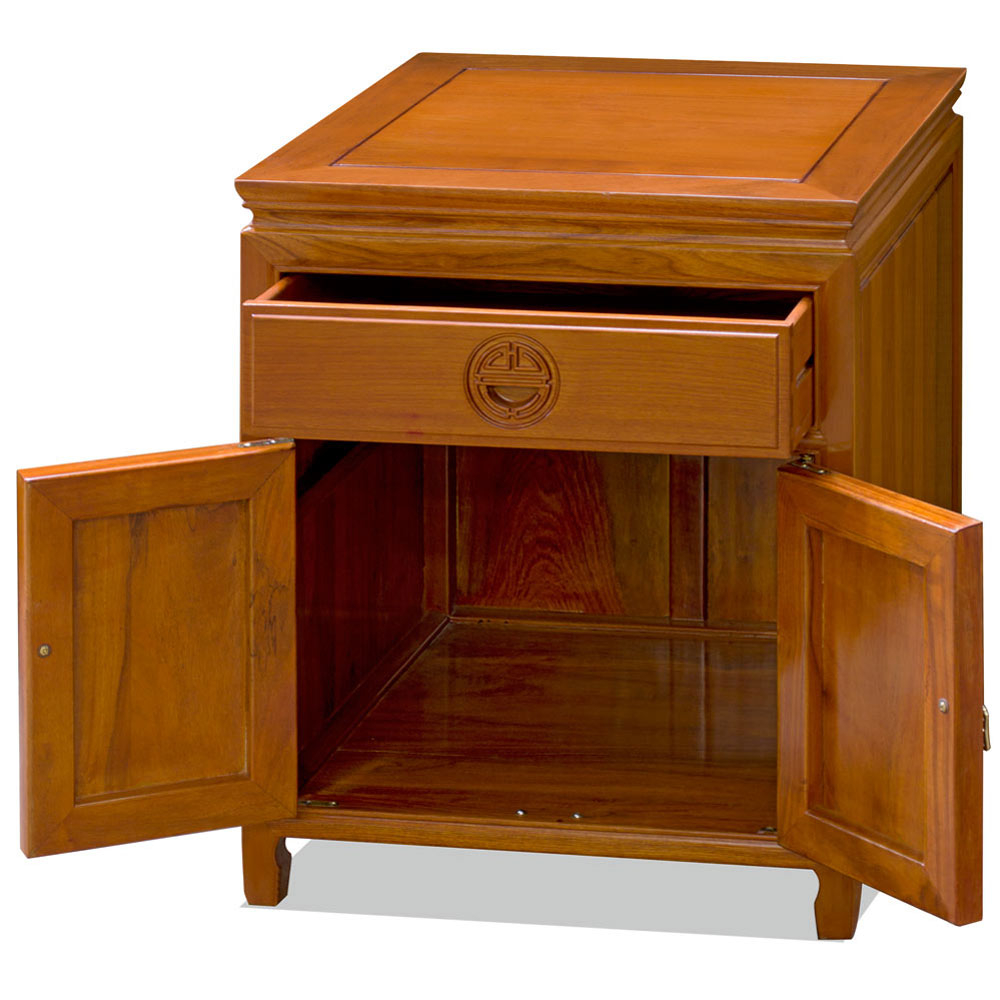 Natural Finish Rosewood Longevity Cabinet pertaining to How Natural Finishes Enhance the Durability of Chinese Vanity Furniture