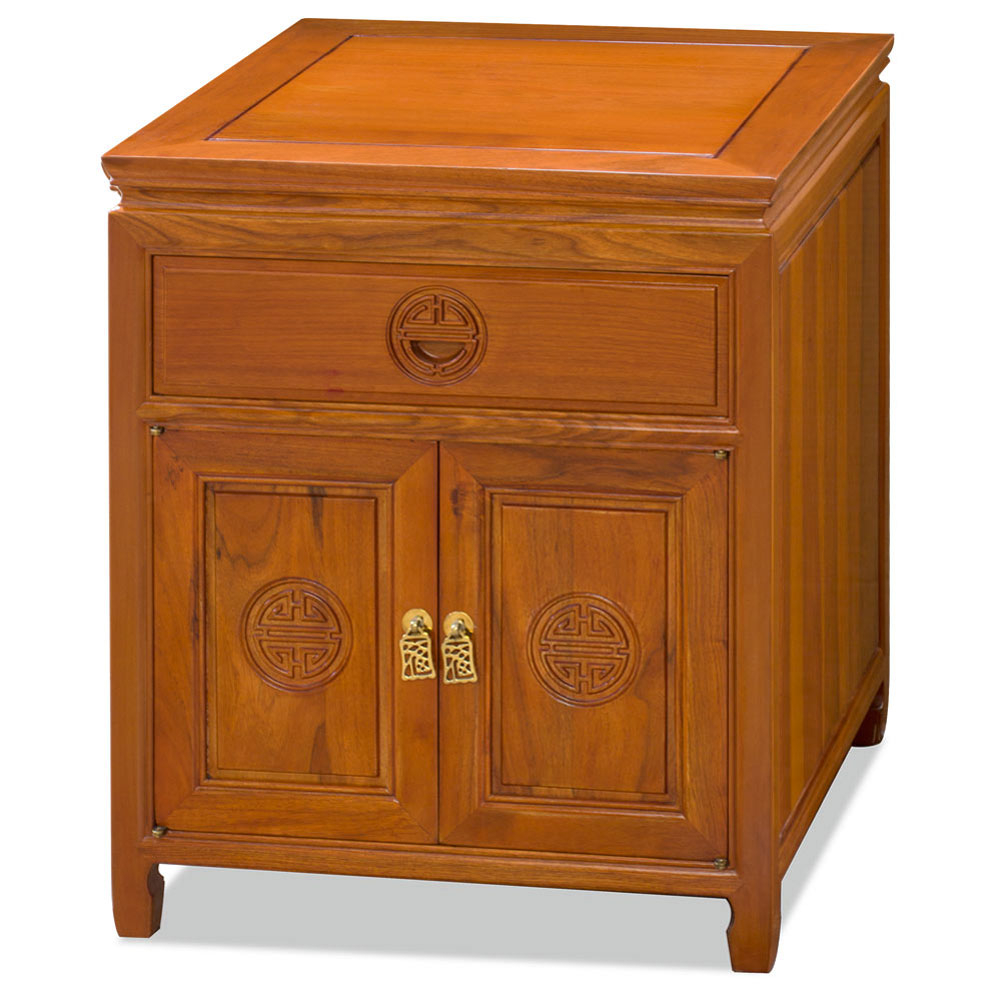 Natural Finish Rosewood Longevity Cabinet within How Natural Finishes Enhance the Durability of Chinese Vanity Furniture