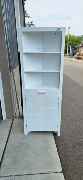 New! Madison Tall Corner Cabinet - White with regard to How Vestal Tall Corner Cabinets Can Transform Your Storage Solutions