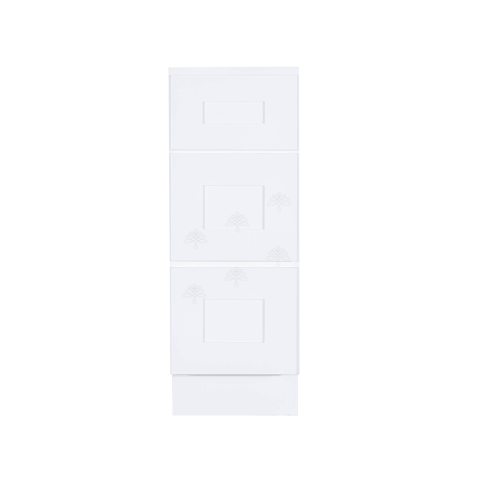 Newport Shaker Vanity Draw Base Cabinet With 3 Drawers W12" H33" D21 ... inside Mastering the Installation Process of Newport Vanity Drawer Base Cabinet Units