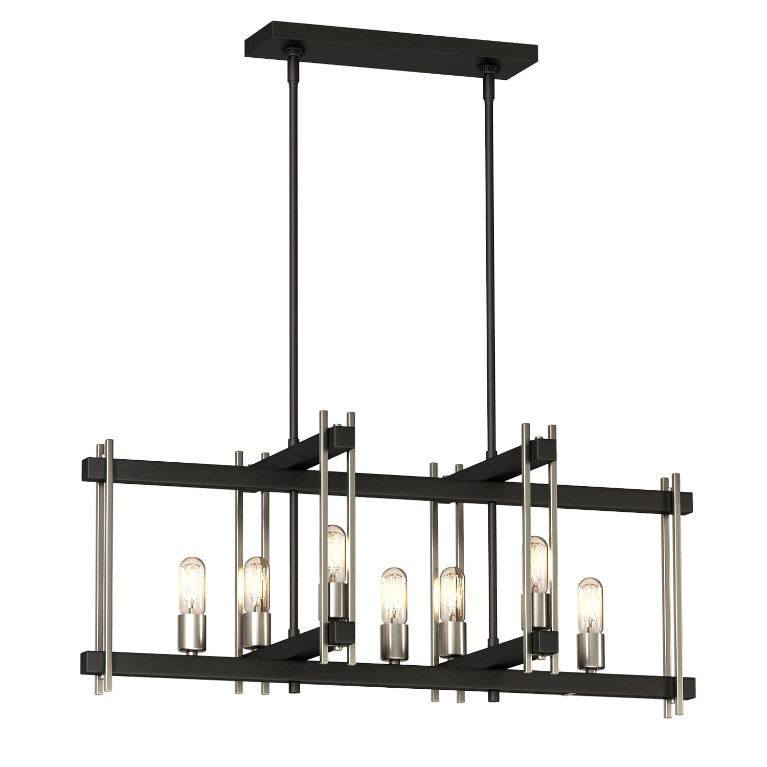 Nickel Kitchen Island Lights - Bed Bath & Beyond regarding Understanding the Appeal of Modern Chandelier Design