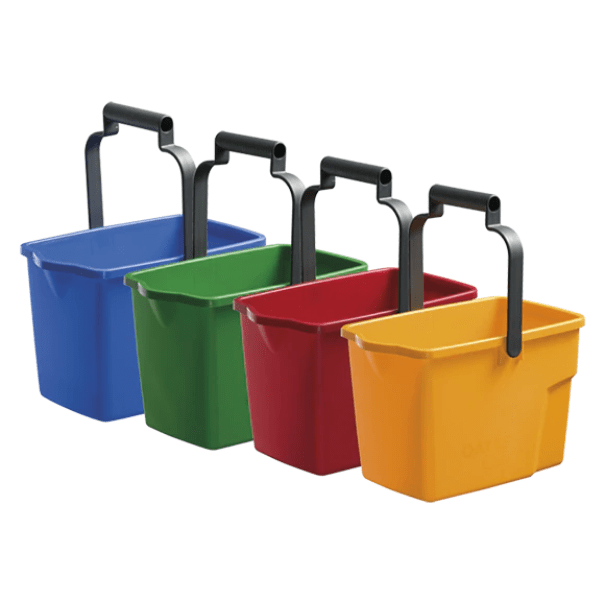 Oates General Purpose Bucket - 9L - Gensan Hygiene throughout Exploring Storage Solutions with Oates 9 inch Side Cabinet in Warm Tan Shade