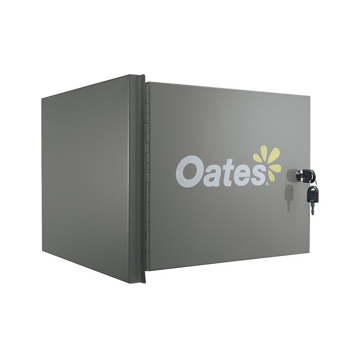 Oates® Platinum Janitors Cart Lockable Cabinet Grey - Hanleys with regard to Oates 9" Side Cabinet, Tan