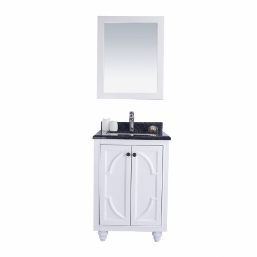 Odyssey - 24 - White Cabinet + Black Wood Marble Countertop, 1 - Kroger intended for Transforming Spaces with 36 White Cabinet Systems