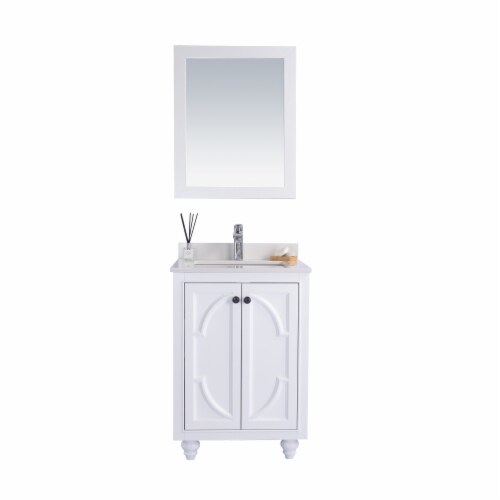 Odyssey - 24 - White Cabinet + White Quartz Countertop, 1 - Ralphs with Transforming Spaces with 36 White Cabinet Systems