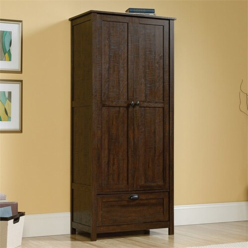 Pemberly Row 72 Traditional Engineered Wood Cabinet In Walnut, 1 - Kroger with Understanding the craftsmanship behind Pemberly Row engineered wood storage solutions