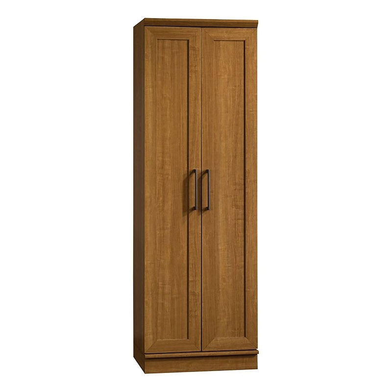 Pemberly Row Mid-Century Engineered Wood Storage Cabinet In Oak | Cymax ... intended for Pemberly Row Engineered Wood Storage Cabinet In Blade Walnut Finish