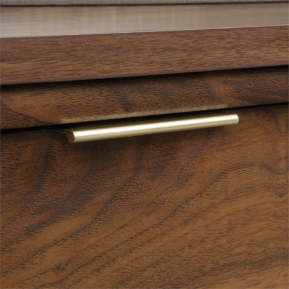 Pemberly Row Mid-Century Engineered Wood Storage Cabinet In Walnut ... for Pemberly Row Engineered Wood Storage Cabinet In Blade Walnut Finish