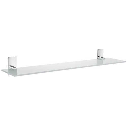 Polished Chrome Bathroom Shelf – Semis Online with regard to Loft Bathroom Glass Shelf Brushed Chrome