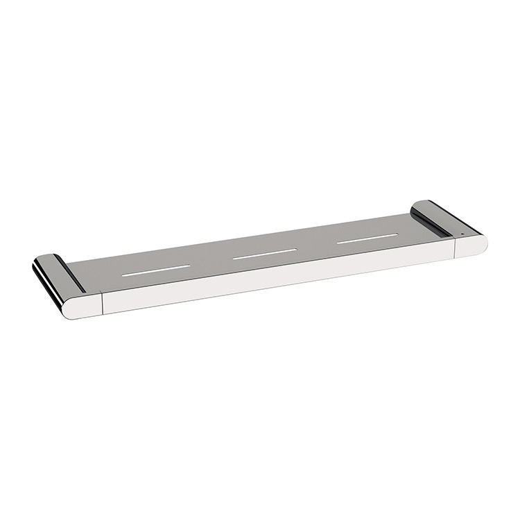 Remer Ln20 By Nameek's Lounge Wall Mounted Polished Chrome Bathroom ... regarding Creating Visual Appeal with Loft Bathroom Glass Shelf Brushed Chrome Installations