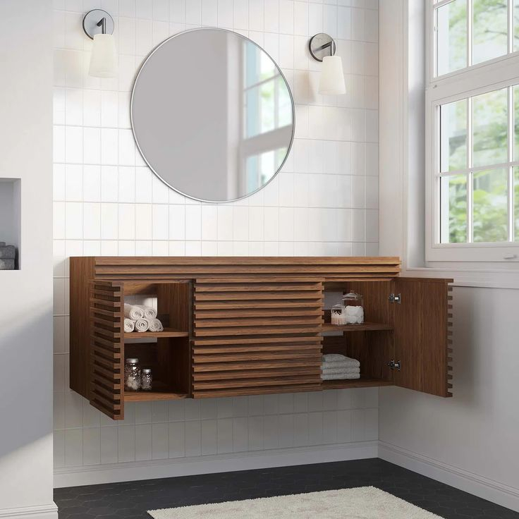 Render 48" Single Sink Compatible (Not Included) Bathroom Vanity ... throughout Daylight 48 Single Sink Compatible (Not Included) Bathroom Vanity Cabinet