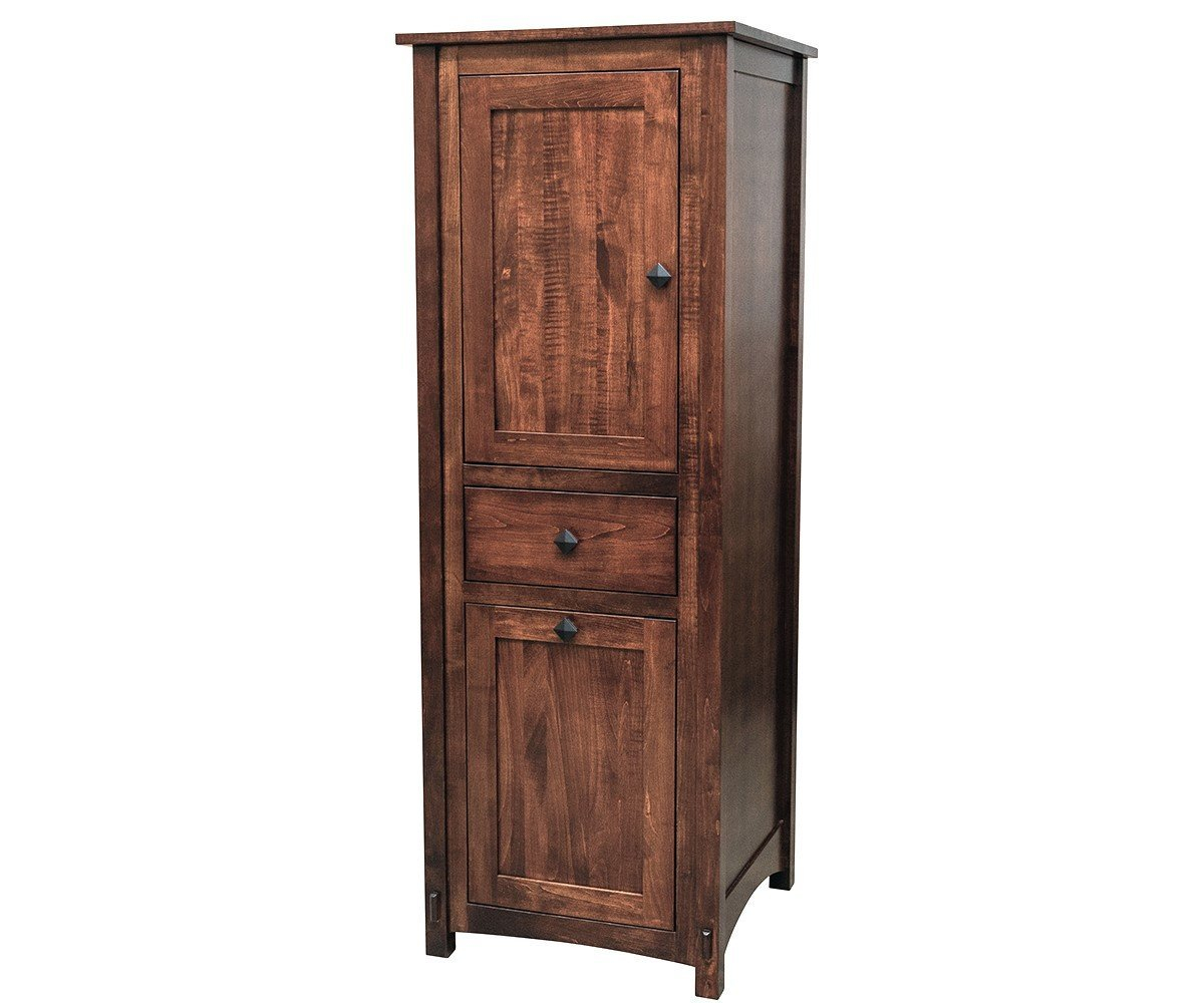 Rustic Linen Cabinet within 24" Wide Reclaimed Pine Linen Cabinet Wash Finish Left Opening