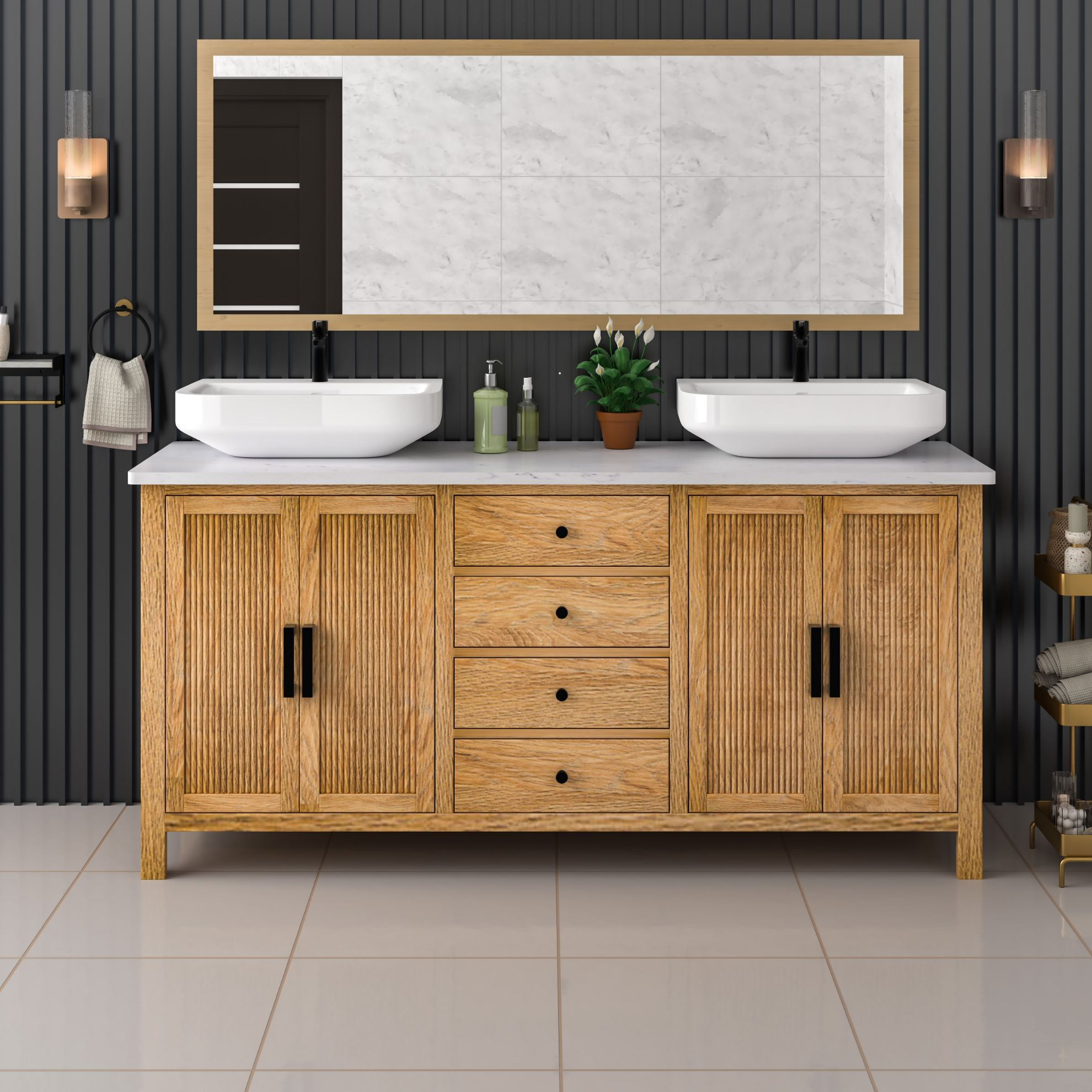 Rustic Wood Bathroom Vanity inside Choosing the Right Wiley Rustic Reclaimed Wood Bathroom Vanity for Your Space