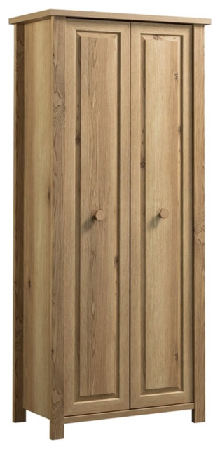 Sauder Hillmont Farm Engineered Wood Storage Cabinet In Timber Oak ... with regard to Sauder Hillmont Farm Engineered Wood Storage Cabinet In Timber Oak