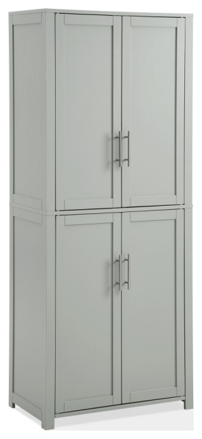 Savannah Tall Pantry - Transitional - Pantry Cabinets - By Crosley ... with regard to Maximizing Small Spaces with Smart Storage Solutions