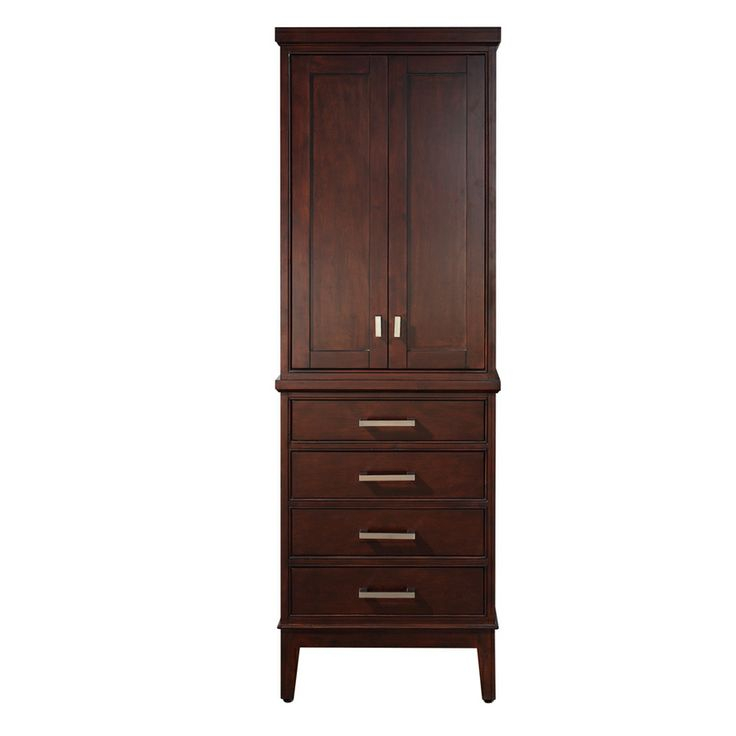 Shop Avanity Madison 71-In H X 16-In W X 24-In D Linen Cabinet At Lowes.com with Avanity Madison 24" Linen Tower