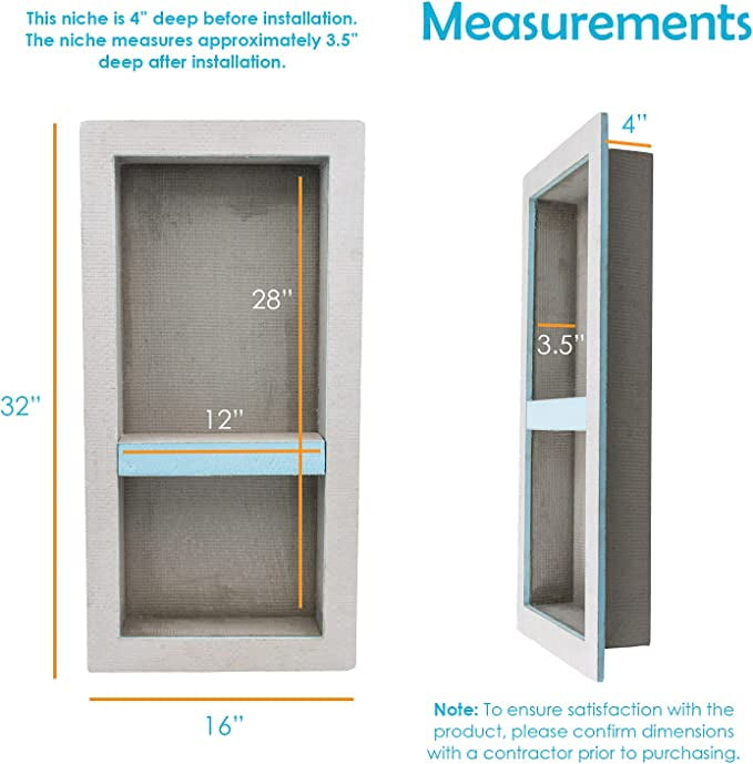 Shower Niche Insert Menards At Mark Cortese Blog with Designing with 13x20 Shower TruNiche for Modern Bathrooms