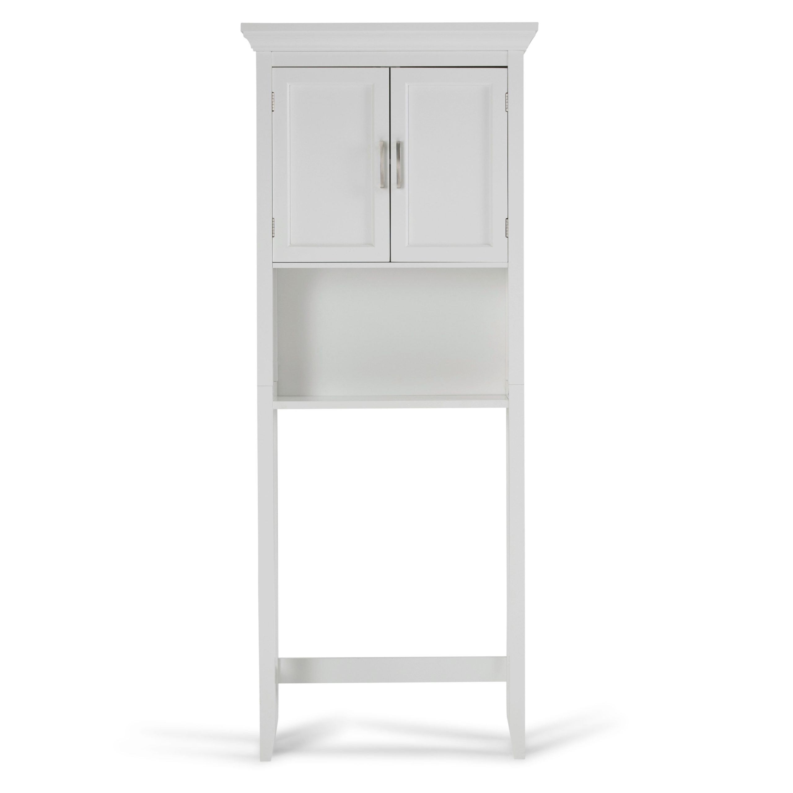 Simpli Home Avington 27"W 2-Door Contemporary Bathroom Space Saver ... for Avington Two Door Wall Cabinet