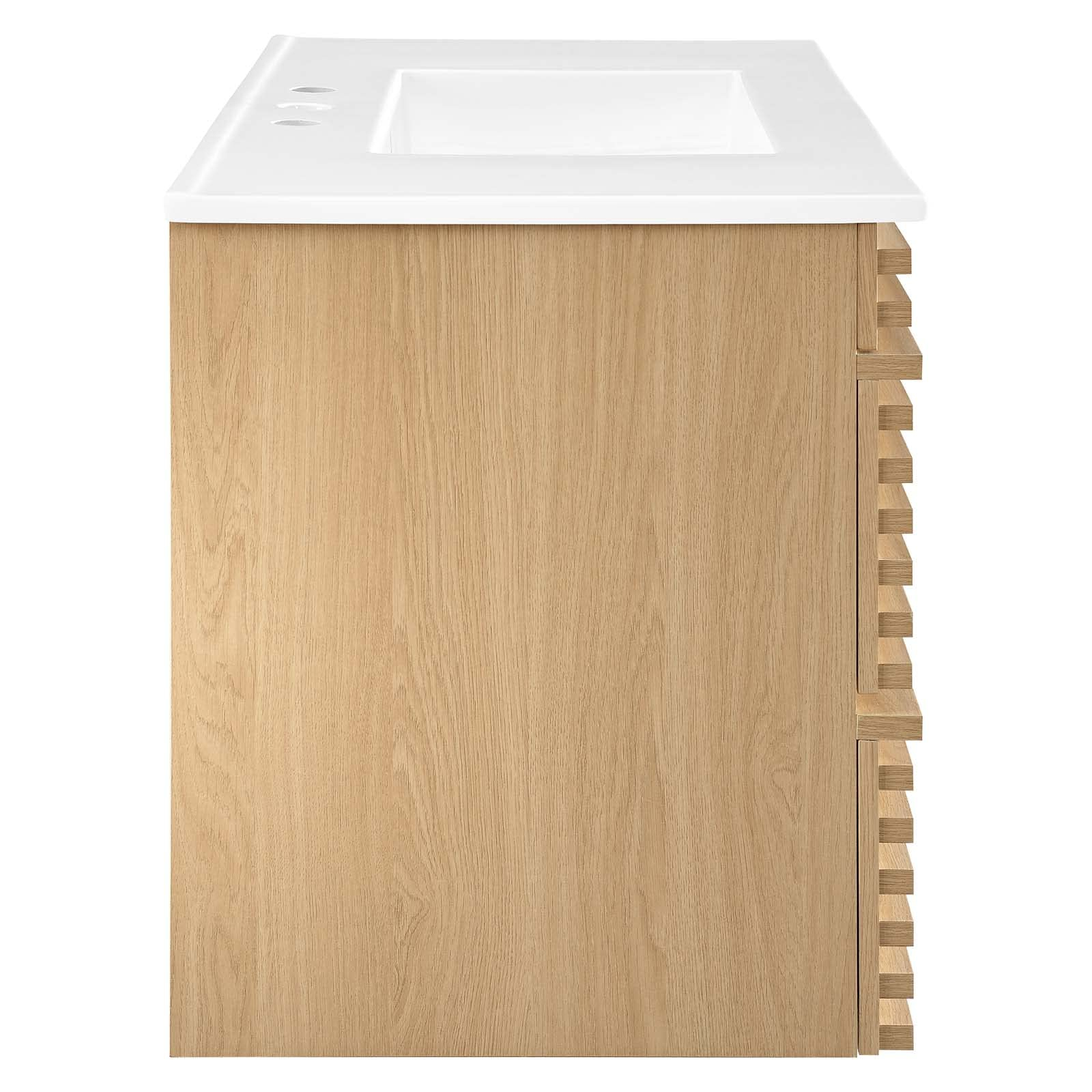 Snapklik.com : Render 36 Wall-Mount Bathroom Vanity In Oak White throughout Maximizing Small Spaces with 36 Inch Oak Wall-Mount Bathroom Vanity Solutions