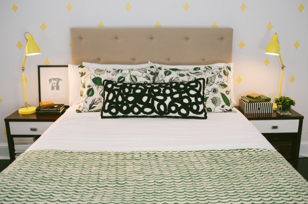 Stamp, Stencil, Paste: Try A New Pattern On A Wall - Decor Ideas pertaining to Creative Ways to Apply Stencil Designs with Paste and Stamp