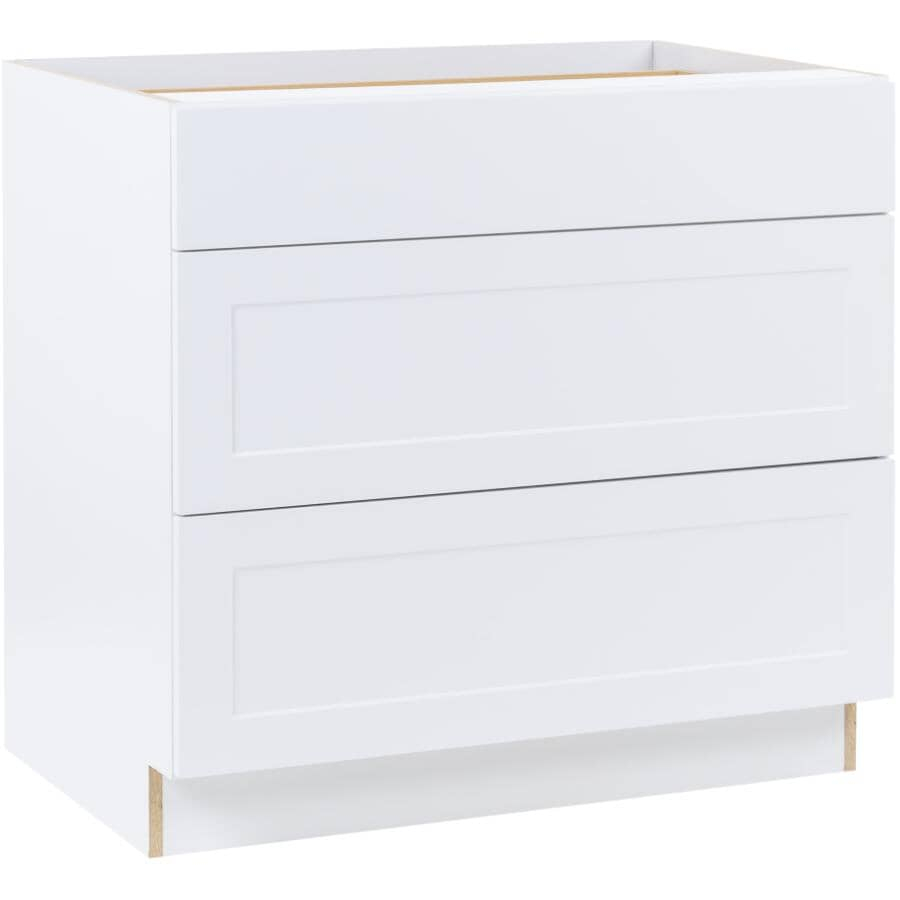 Style Sense Harman Assembled 3 Drawer Bank Base | Home Hardware for Maximizing Your Space with the Riley 15 inch 3 Drawer Bank Design