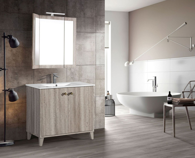 Swiss Madison Sm-Bv343 Éclair 36" - Transitional - Bathroom Vanities ... with regard to How Eclair 36 inch bathroom vanities transform small bathroom spaces