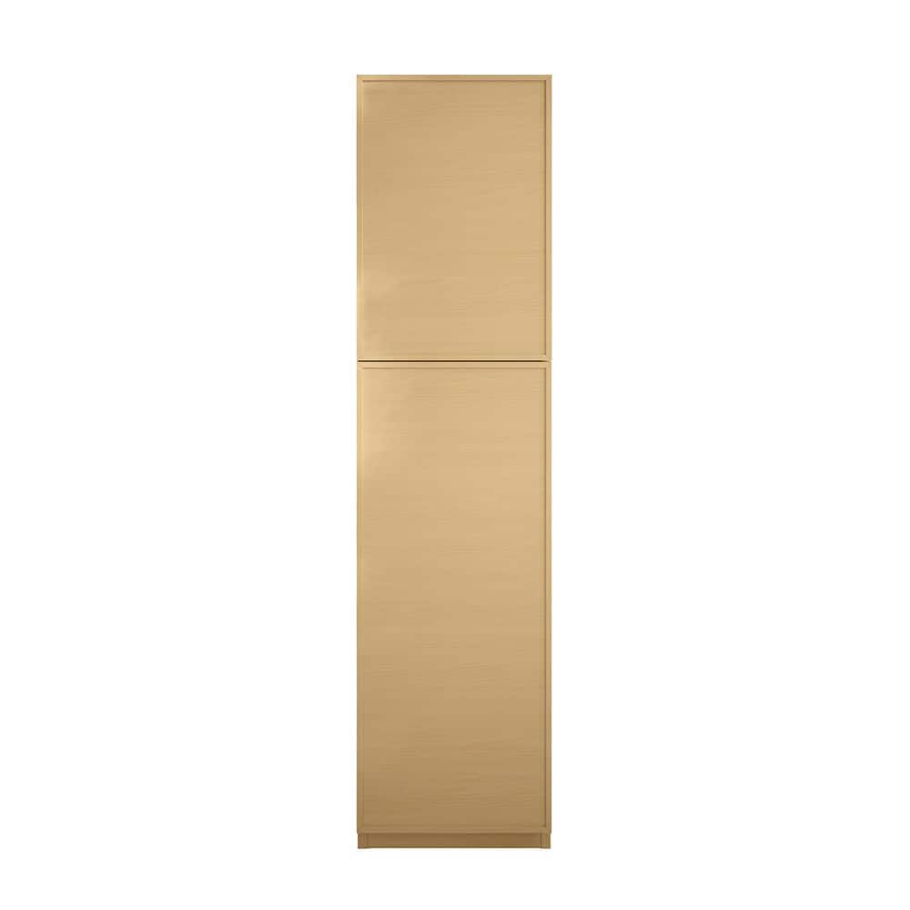 Swiss Madison St. Tropez 15 In. X 15 In. X 60 In. Freestanding Linen ... within St. Tropez 15X15X60 Freestanding Linen Cabinet, Natural Oak
