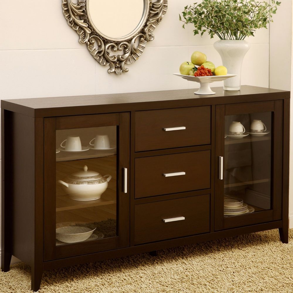 The 30 Best Collection Of Contemporary Espresso Dining Buffets throughout 16" Cabinet, Espresso