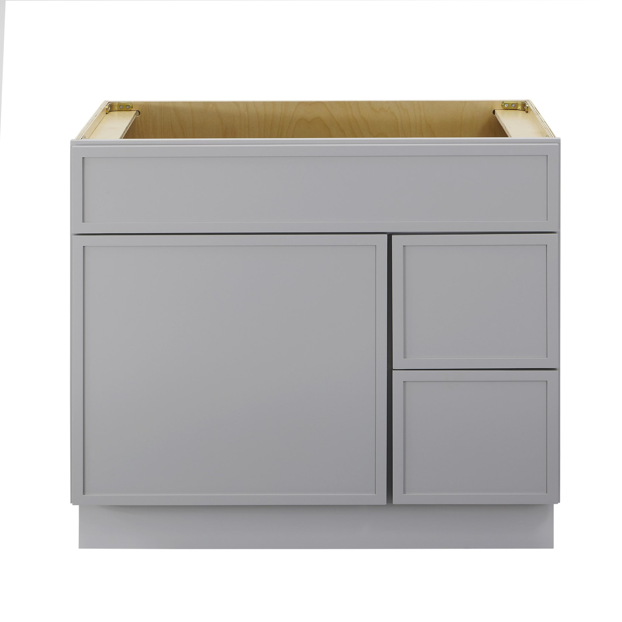 Vanity Art 36" W Birch Plywood Freestanding Single Base 2 Drawers ... intended for Design considerations for freestanding storage solutions in modern homes