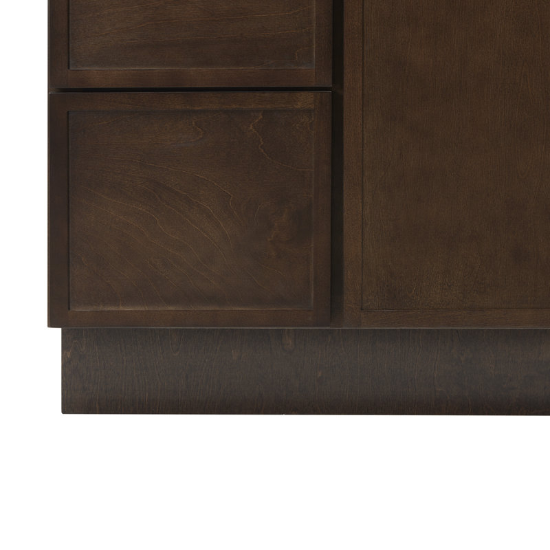 Vanity Art 36" W Birch Plywood Freestanding Single Base 2 Drawers ... regarding Design considerations for freestanding storage solutions in modern homes