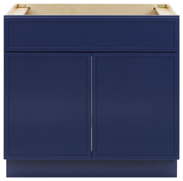 Vanity Art Birch Plywood Single Base Storage Cabinet, 33 ... in The evolution of vanity storage cabinets in modern home design