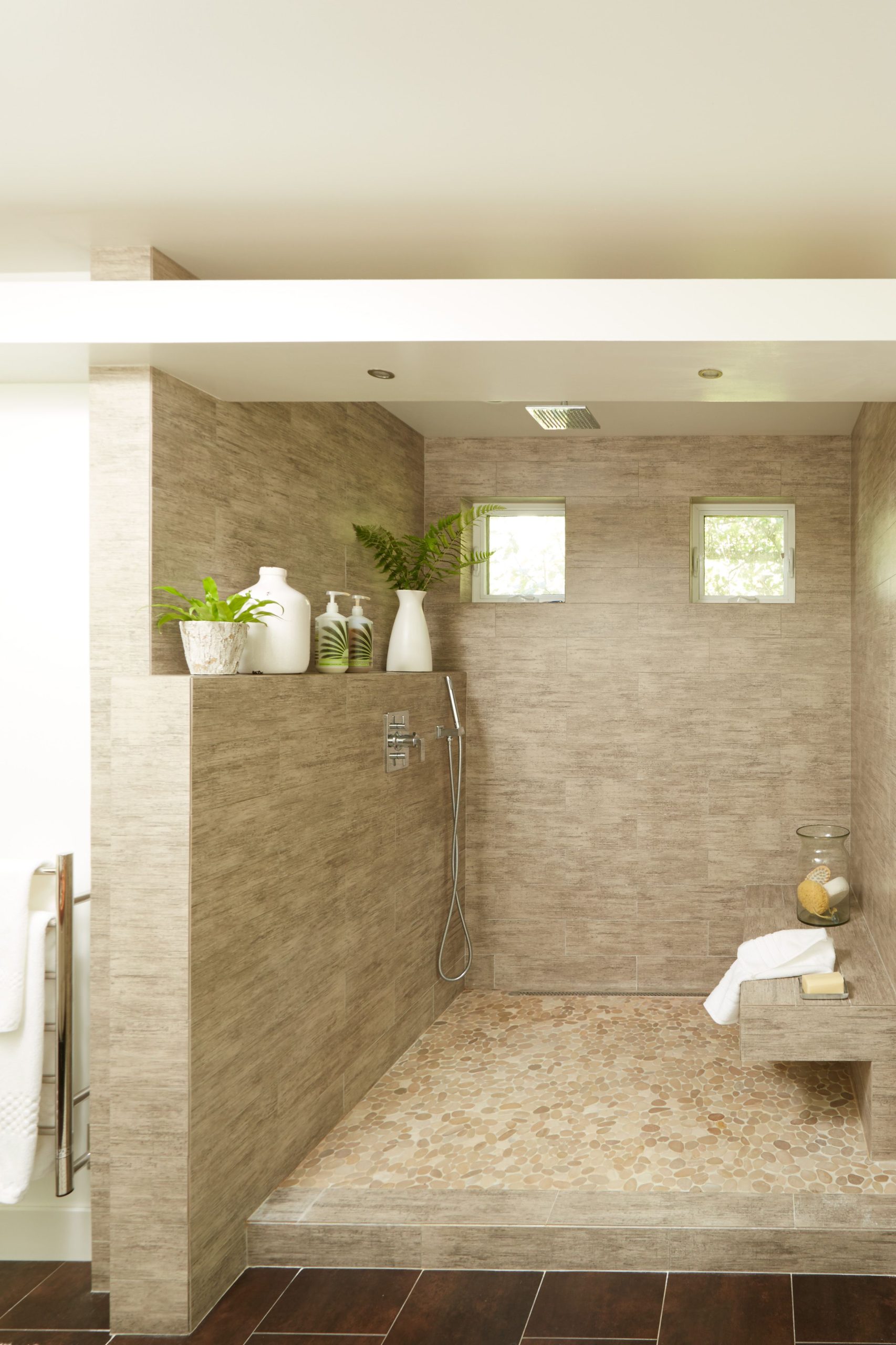 Walk In Shower With Bench And Door At Isabel Spiegel Blog throughout Designing with 13x20 Shower TruNiche for Modern Bathrooms