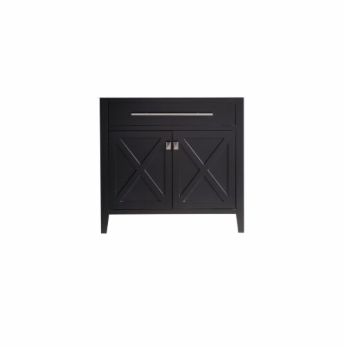 Wimbledon - 36 - Espresso Cabinet, 1 - Kroger pertaining to Wimbledon, 36" Gray Cabinet