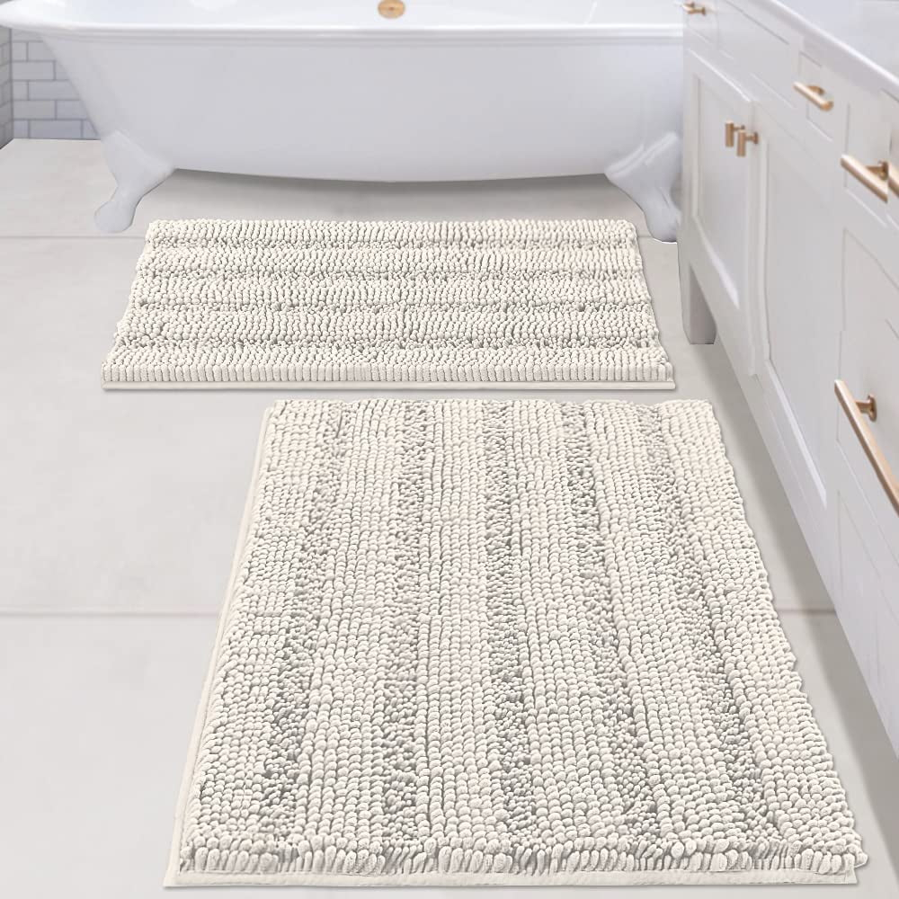 2 Piece Bathroom Set Bathroom Rugs Bath Mats Sets Super Absorbent ... throughout Depot E-Shop Hartford 2-Piece Bathroom Set
