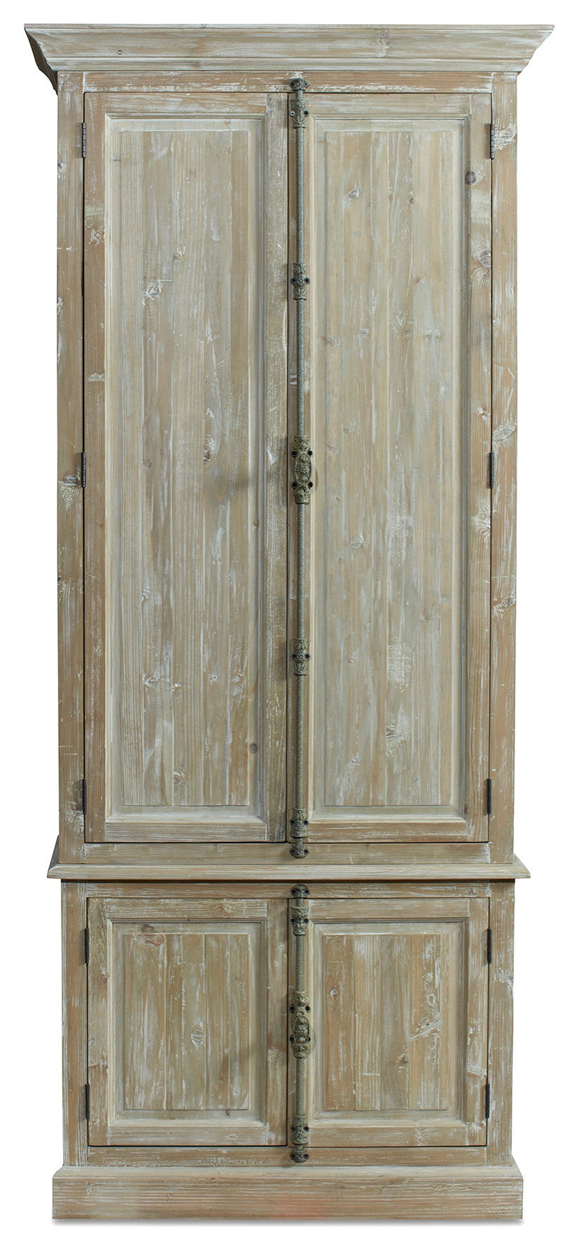 40" Wide Reclaimed Pine Linen Cabinet Wash - Farmhouse - Bathroom ... within Maximizing Space with Wide Reclaimed Pine Storage Units