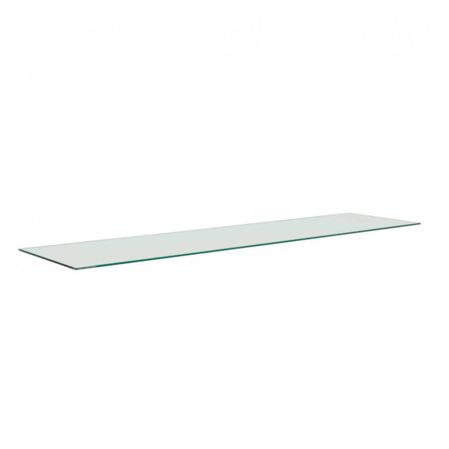 6Mm Tempered Glass Shelf With Polished Edges - Big Banner Australia pertaining to Tempered Glass Shelf Rectangle Radius
