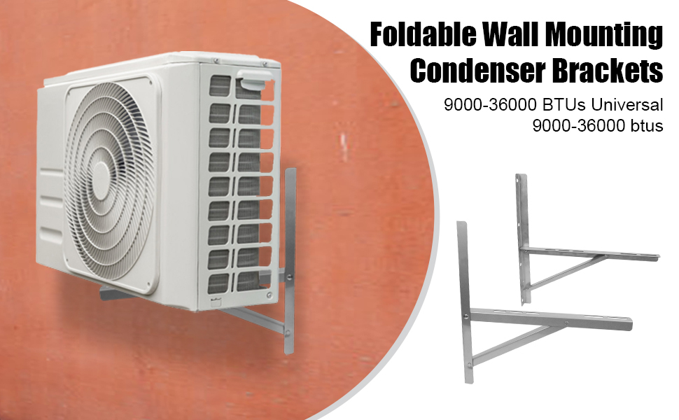 Amazon.com: Aiwfl Mini Split Wall Mounting Bracket Outdoor Wall ... for How Whitehaus Wall Mount Brackets Enhance Display Installation Efficiency