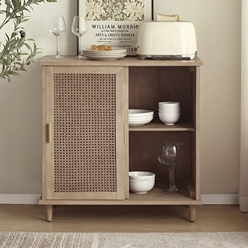 Amazon.com - Art Leon Storage Cabinet - Buffet Cabinet With Storage, 2 ... throughout Leon Storage Cabinet For Bath, Kitchen And Living Room