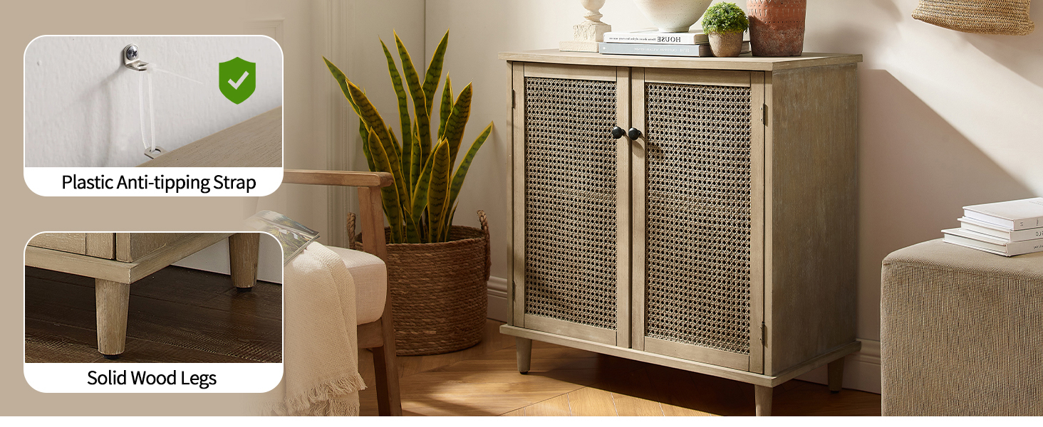 Amazon.com - Art Leon Storage Cabinet - Buffet Cabinet With Storage, 2 ... within Exploring the Functional Benefits of Leon Storage Solutions in Different Home Spaces