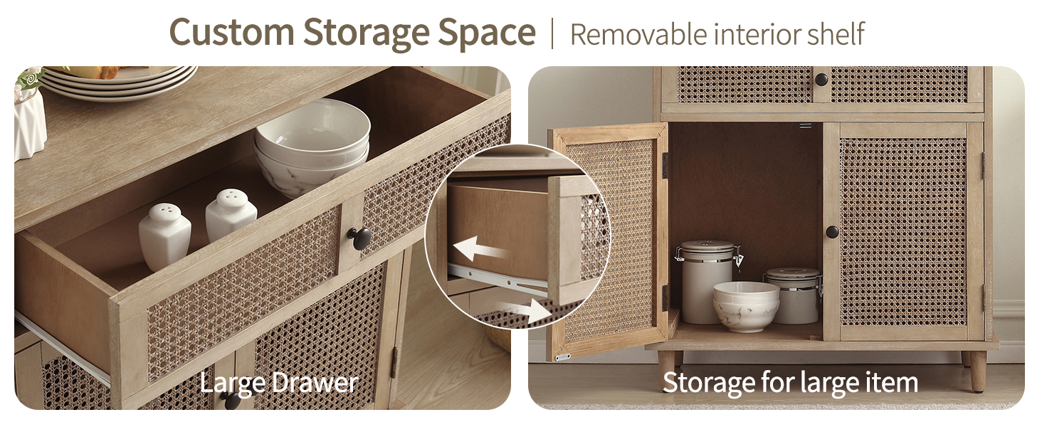 Amazon.com: Art Leon Storage Cabinet, Mid Century Modern Accent Cabinet ... inside Exploring the Functional Benefits of Leon Storage Solutions in Different Home Spaces