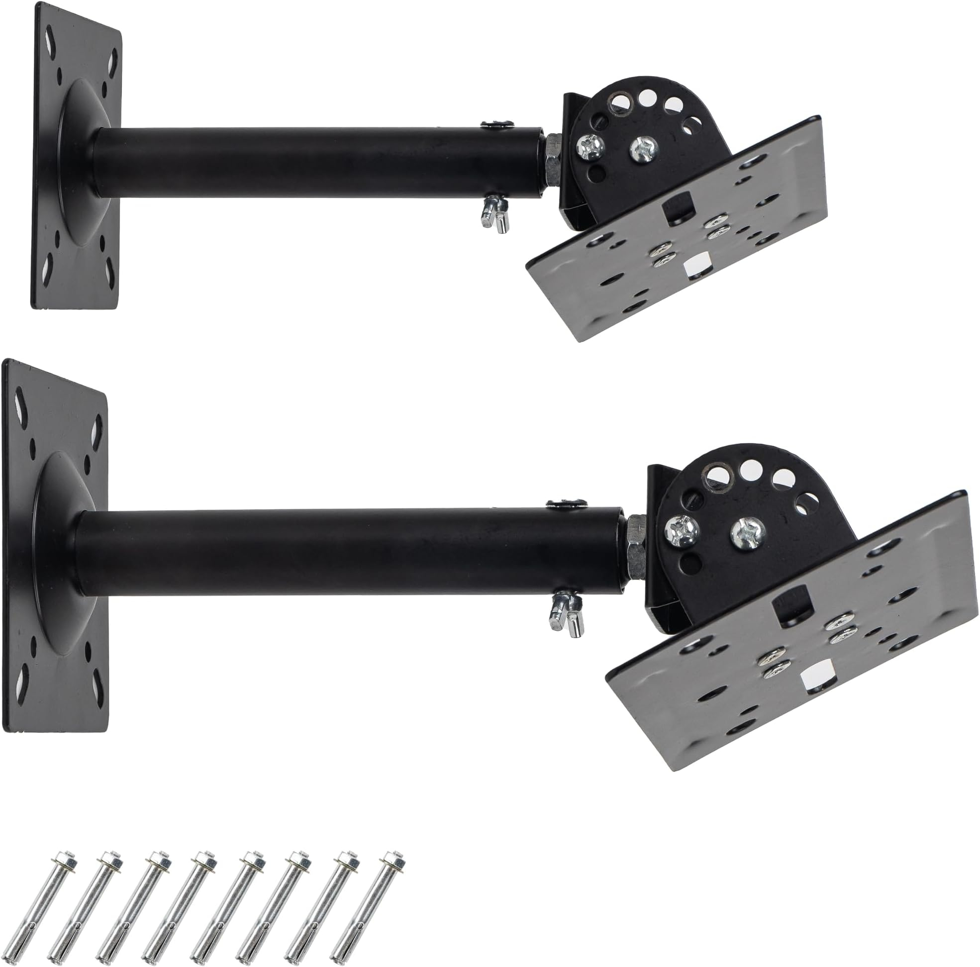 Amazon.com: Universal Speaker Wall Ceiling Mounts Support Up To 80Lb ... intended for Whitehaus Bracketd72 Additional Wall Mount Brackets For Use W/ Whncd72