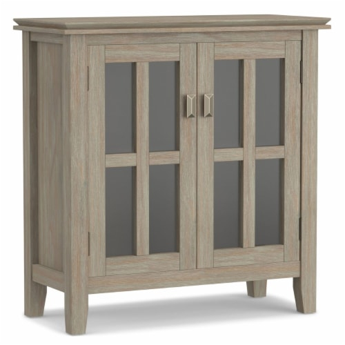 Artisan Low Storage Cabinet Distressed Grey, 1 Unit - Kroger with Pemberly Row Coastal Wood Tall Cabinet In Distressed Gray/Gold