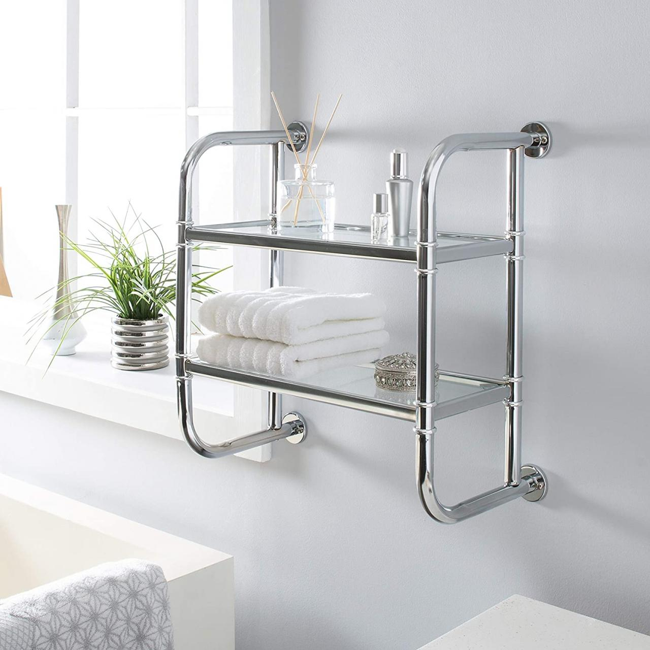 Bathroom Chrome Shelf Unit – Semis Online in The Ultimate Guide to Maintaining Chrome Pool Bathroom Shelves