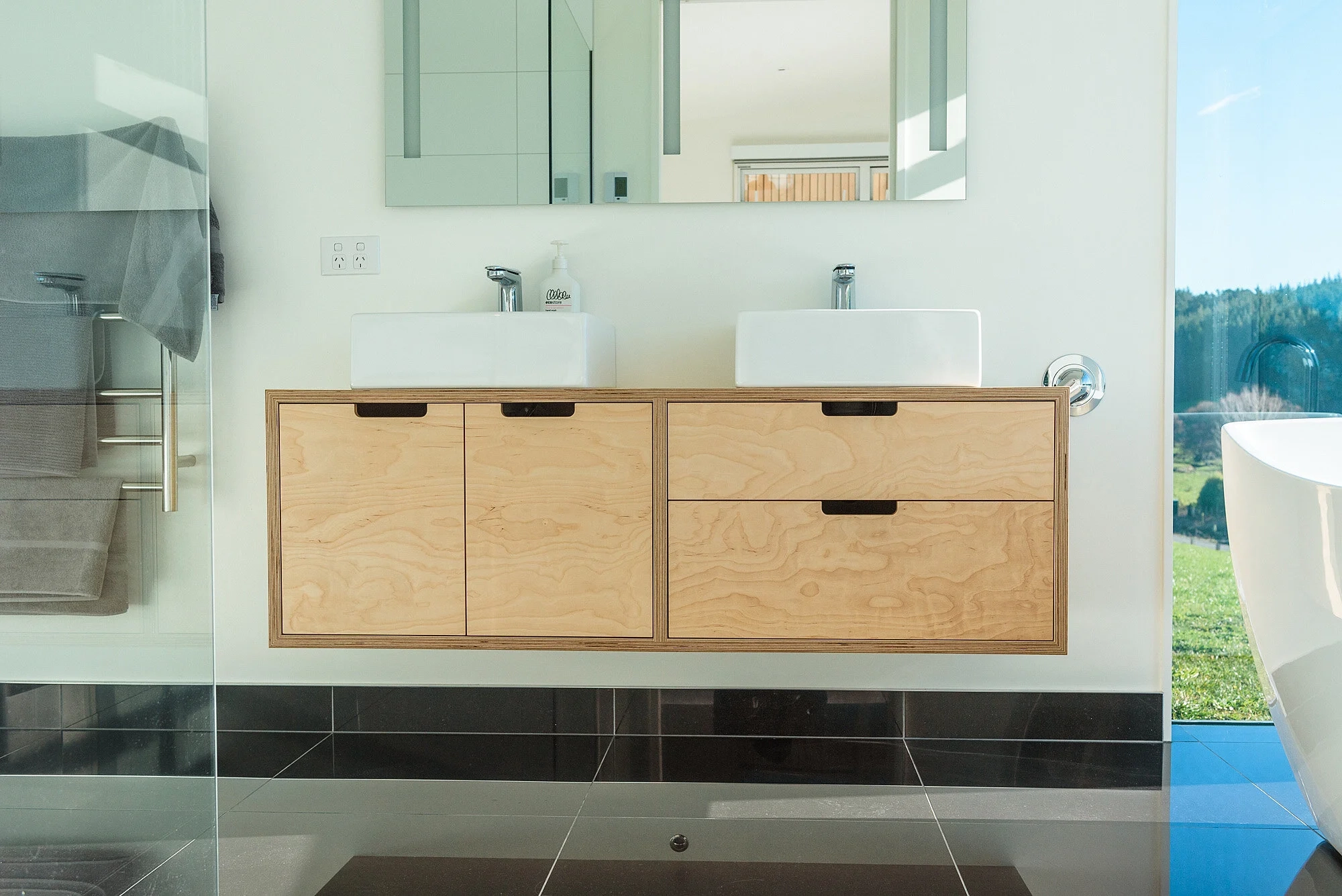 Birch Plywood Vanity — Make Furniture | Plywood Kitchens pertaining to Comparing vanity cabinet materials for long-term bathroom functionality