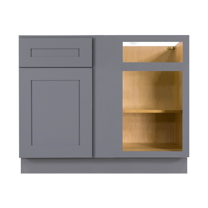 Boston Shaker Base Blind Cabinet W42" H34.5" D24" - Cabinets Asap throughout Maximizing Your Workspace with a Quality Boston 25 Cabinet Solution