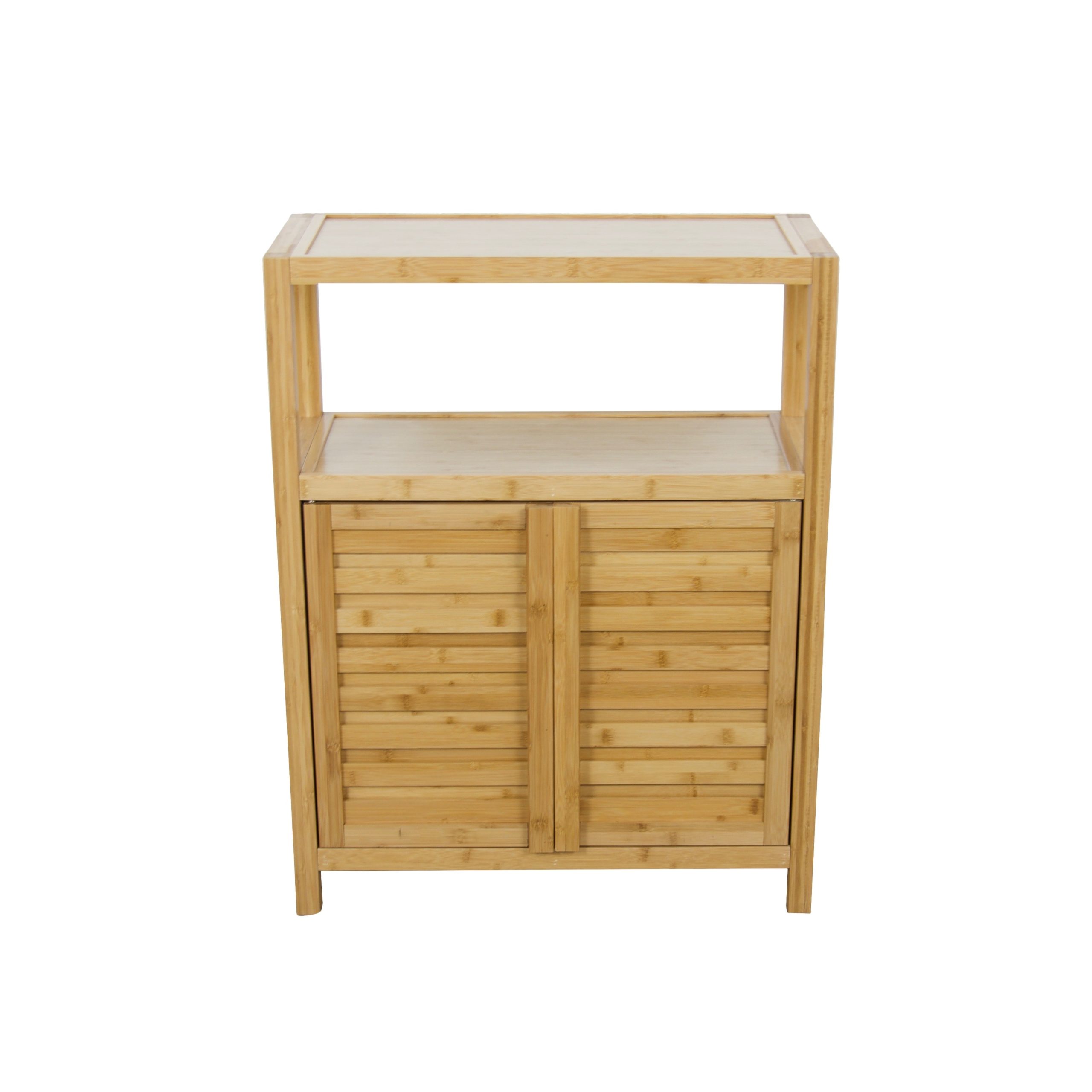 Bracken Bamboo Floor Cabinet - On Sale - Bed Bath & Beyond - 17982308 throughout Bracken Tall Cabinet Natural Bamboo