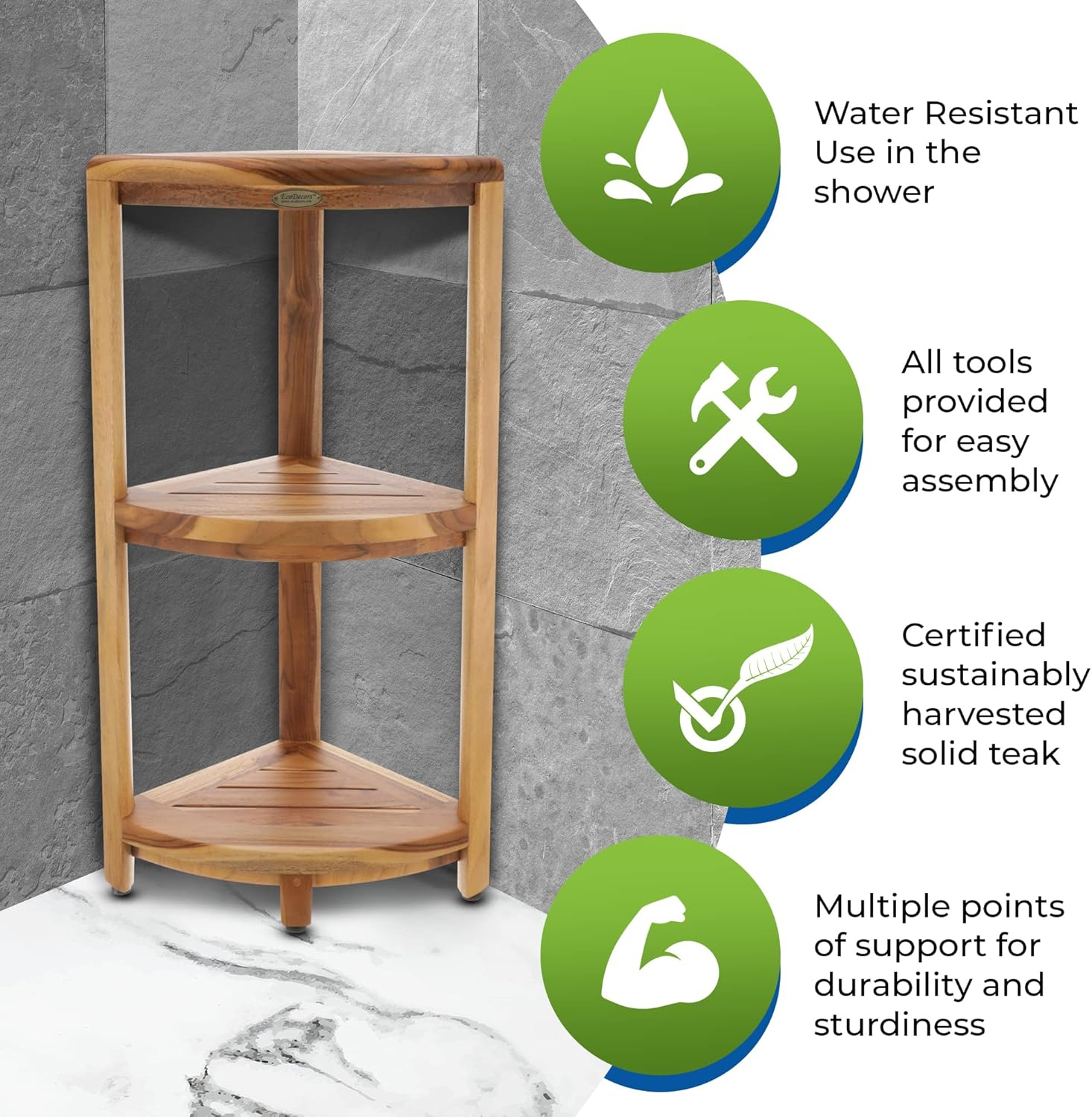Corner Shower Shelf Review - Stylish And Sturdy intended for Lifestyle & Wellness Corner Shower Self