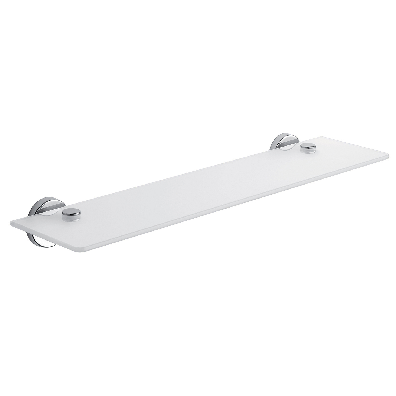 Cromo Tempered Glass Shelf By Gedy |Ceramicstore within Wingit Modern Elegance Tempered Glass Shelf