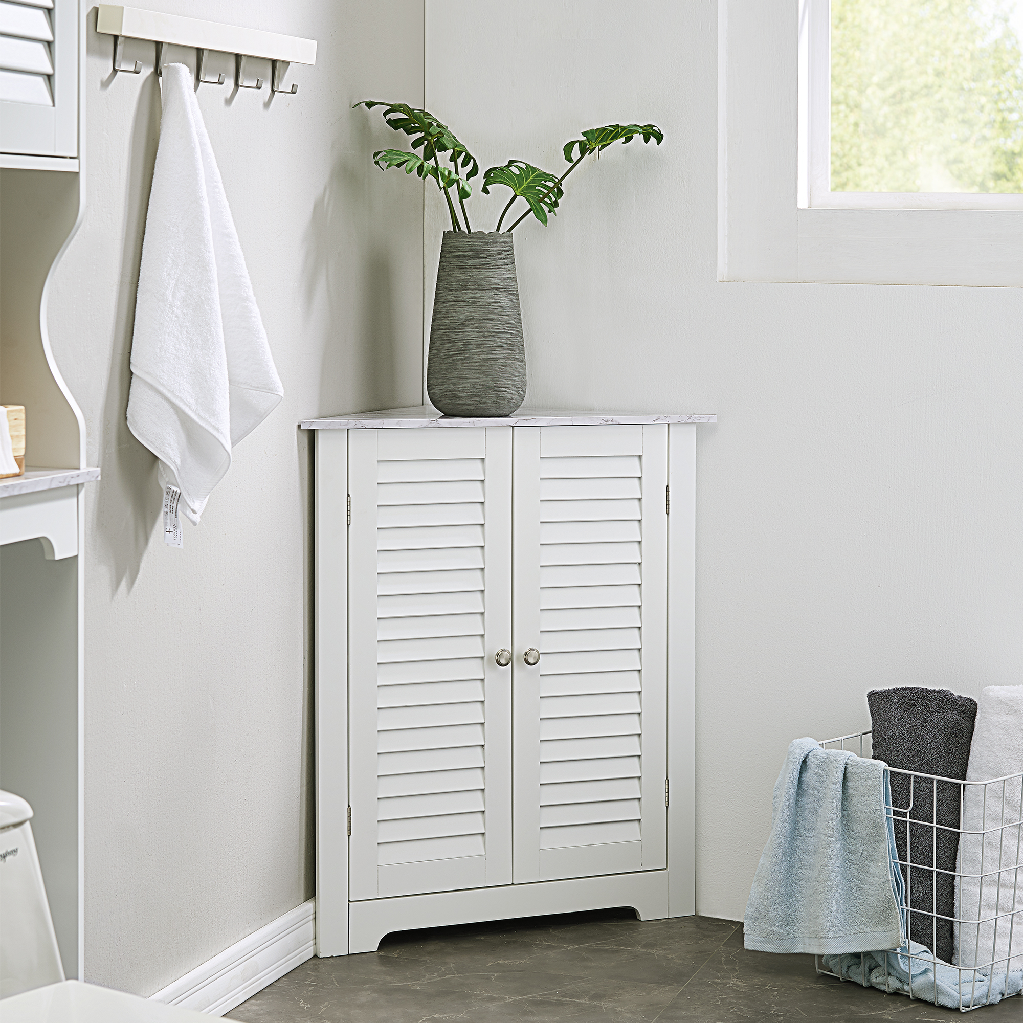 Decatur Corner Bathroom Cabinet – Taf Furniture with regard to How to Choose the Right Decatur Corner Bathroom Cabinet for Your Space